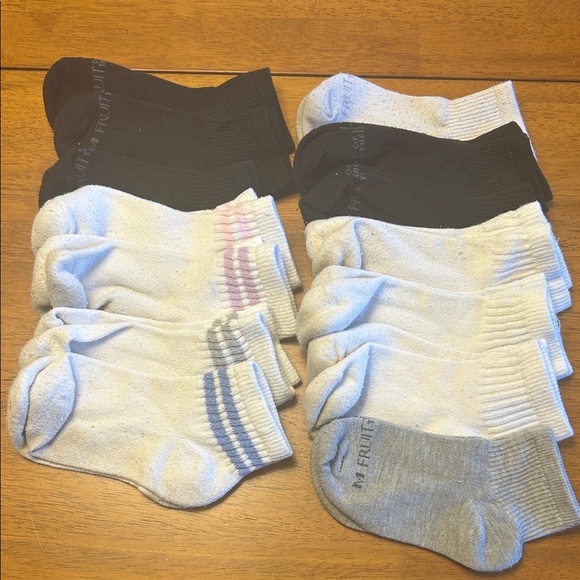 Girls Colorful Kids Socks - sizes 11-3 - Picture 11 of 11